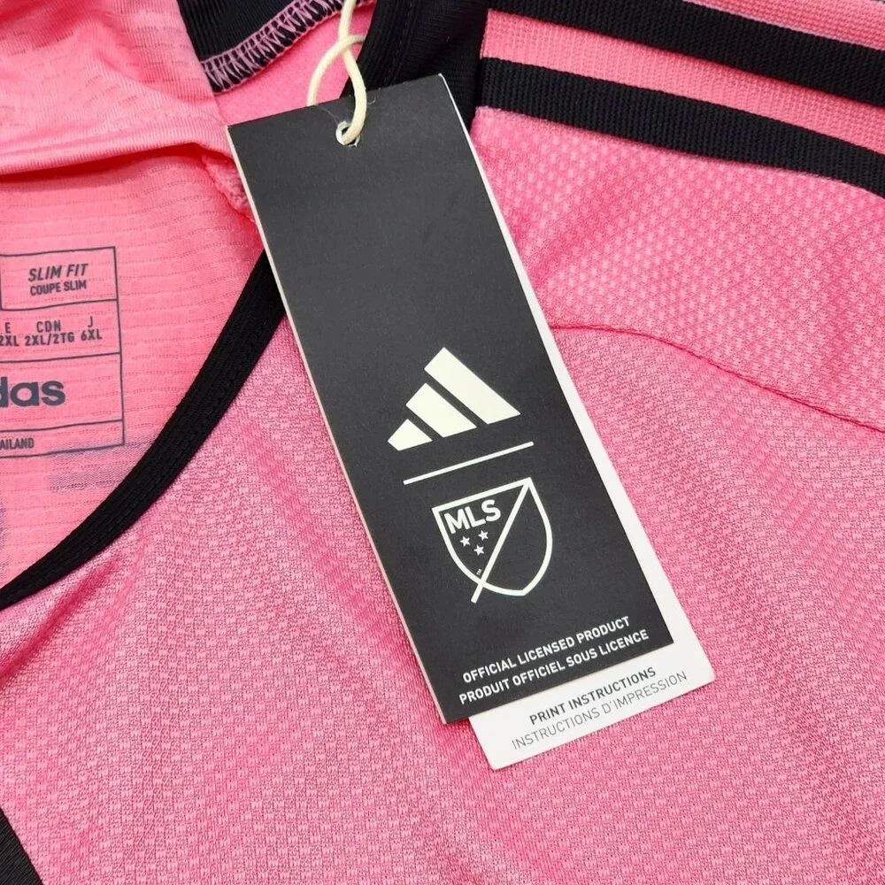 ​Adidas Inter Miami CF Messi Authentic Home Jersey 24/25 Pink 2XL - New $130